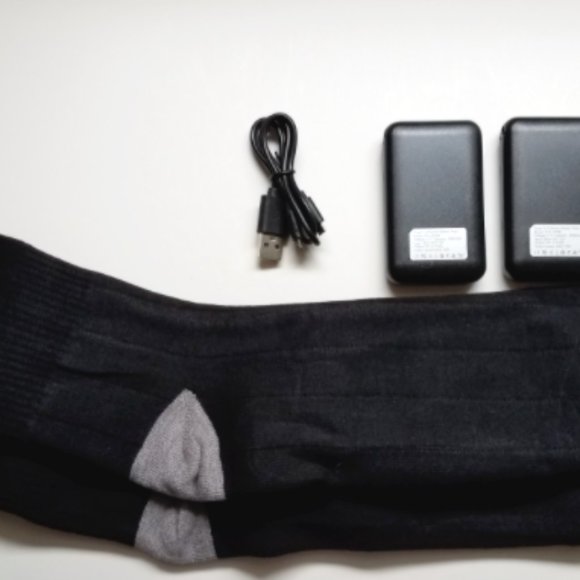 MEN'S OUTDOOR HEATED SOCKS 3-HEAT SETTINGS - Picture 3 of 6